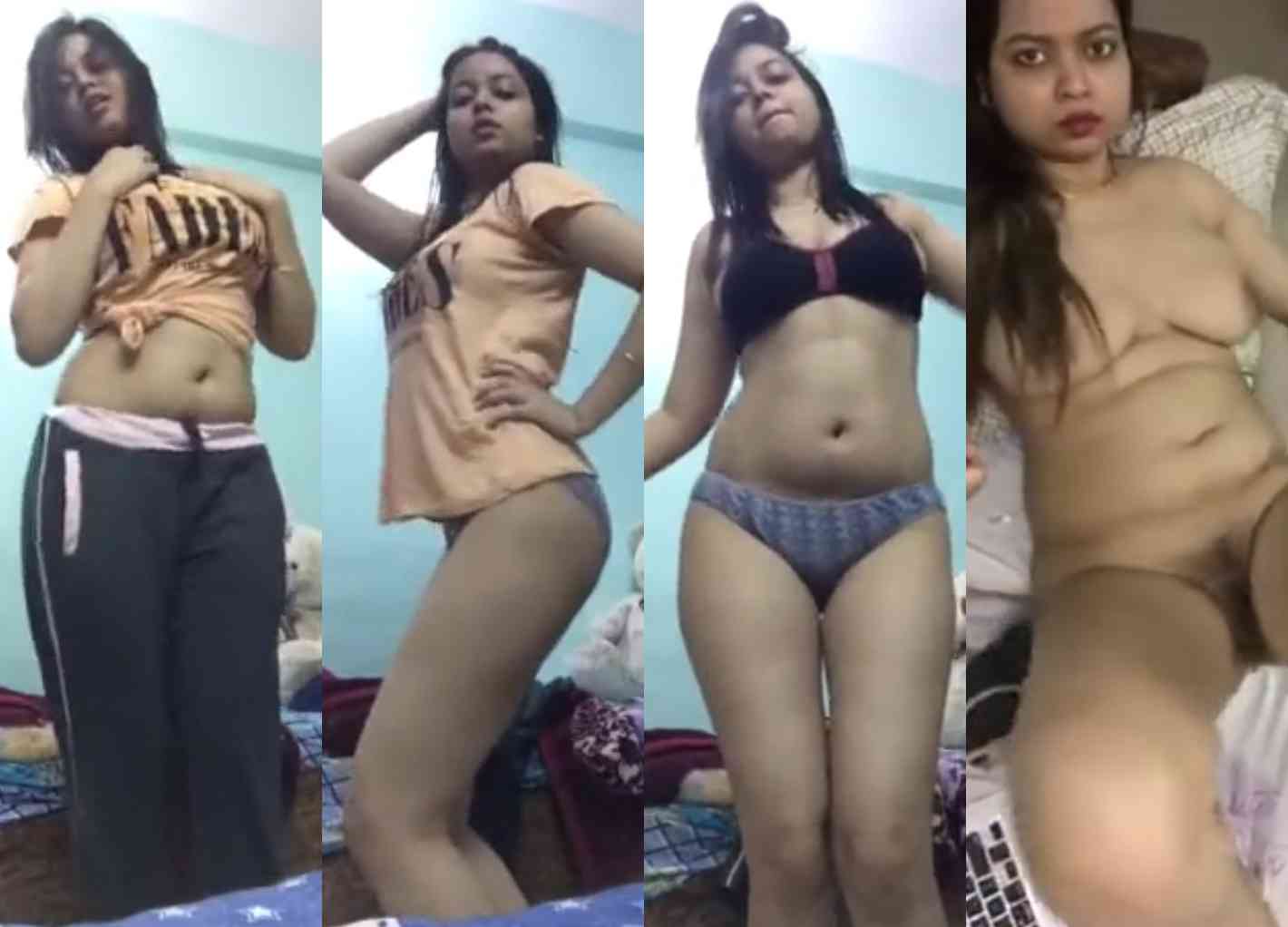 Sexy Awesome Figure Girl Nude and Masturbation HD