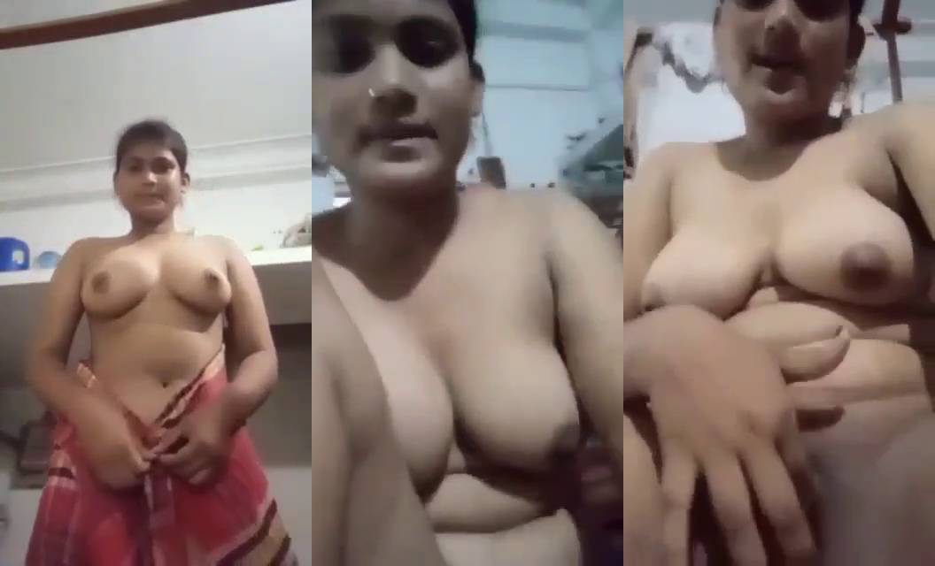 Village Chubby Girl with Big Boobs Fingering Pussy HD Video
