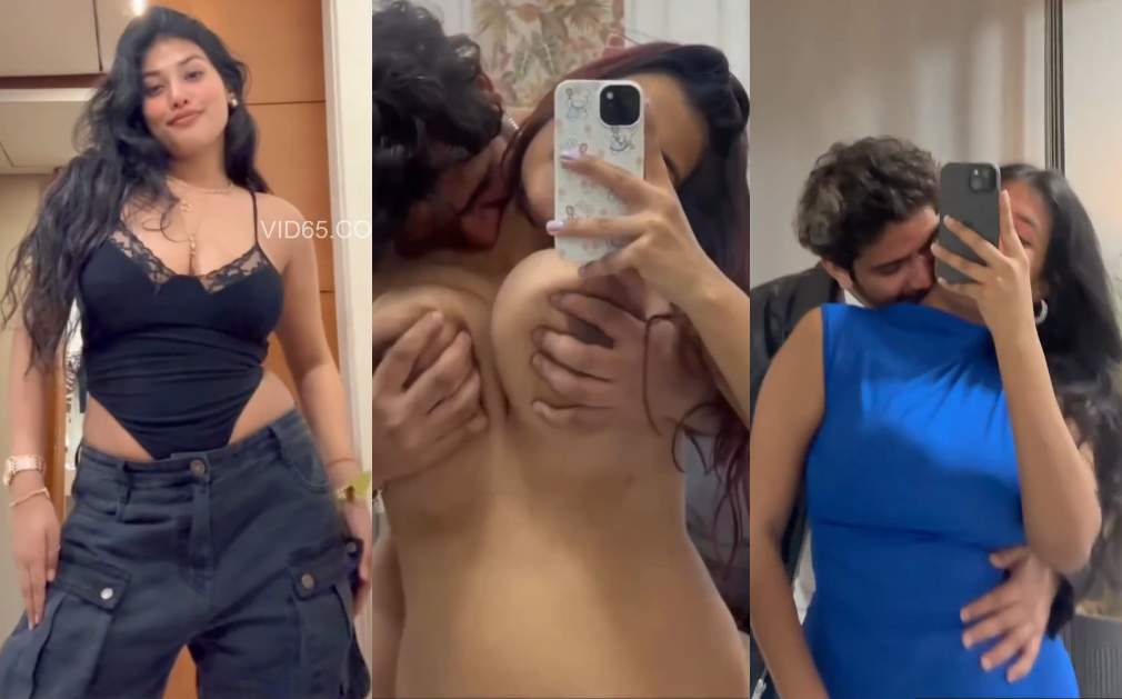 Indian BF Pressing His GF’s Boobs HD